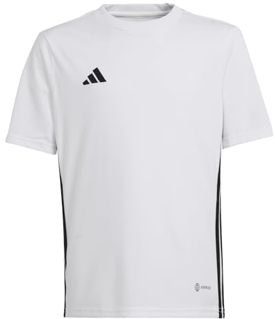 Adidas Unisex Kids Jersey (Short Sleeve) Tabela 23 Jersey, White/Black, H44534, 116