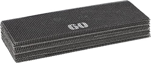 KOTARBAU® Lot de 10 grilles abrasives pour ponceuse à placoplâtre pour ponceuse à sec 60