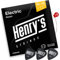 Henrys® Corde Chitarra Elettrica 09-46 - Extra E1 Corde & 3 Plettri Gratis - Corde Per Chitarra Elettrica 9-46 - Electric Guitar Strings Set