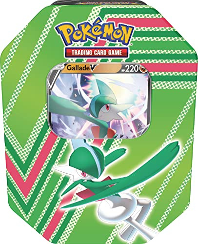Pokémon Hidden Potential Tin – Gallade V (1 Foil Card & 4 Booster Packs)