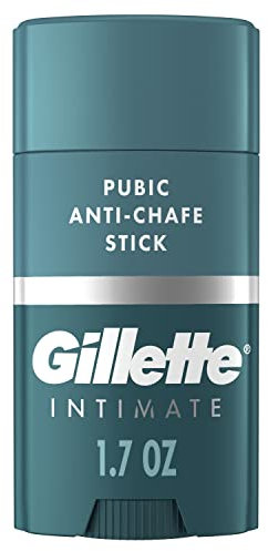Gillette Intimate Pubic Anti-Scheuer-Stick, reduziert Reibung und Irritationen, Scheuerschutz für Männer, einfache Anwendung, dermatologisch getestet