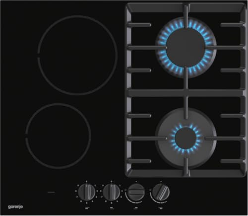 Gorenje GCE691BSC, Plaque de cuisson électrique à gaz G400, Black