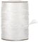 G2PLUS 1.5mm White Nylon Cord String, 100m Satin Braided, No-elastic Roman Blind Cord for Jewelry Making, Necklace, Bracelets and Beading (S02933)