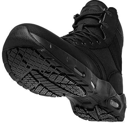 LARNMERN Botas de Trabajo para Hombres Zapatos de Chef de Cocina Ligeros Transpirables