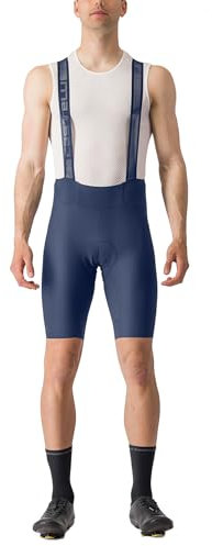 CASTELLI Espresso-Trägerhose für Herren für Rennrad und Gravel Biking I Radfahren – Belgisches Blau – Größe XL, Belgisches Blau, XL