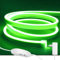 ShineBurky 5M Neon LED Strip Grün, 12V Neon LED Streifen Dimmbar Flexibel Wasserdicht IP65 Lichtleiste Silikon Led Neon Lichtband für Wohnzimmer Schlafzimmer Wand Deko DIY (Inklusive Netzteil)