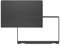 LCD Back Cover Rear Lid 0DWRHJ + Front Bezel Cover Compatible with Dell Vostro 15 3510 3511 3515 3520 3525 Laptop