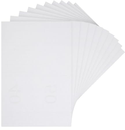 QUARKZMAN Puppenhaus Bodenbeläge 12 Zoll x 8 Zoll Puppenhaus Tapete und Bodenbelag Seidenmuster Weiß für Puppenhaus Sandtisch Modellzubehör 10 Stück