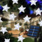Ninonly Solar Lichterkette Aussen, 7m 50 LED Sterne Gartendeko für Draußen, 8 Modi Solarlichterkette Außen Wetterfest, Solarlampen Deko für Weihnachten Hochzeit Balkon