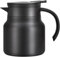 Insulated Teapot,Insulated Coffee jug,Insulation Pot Double Wall Vacuum Thermal Coffee Carafe Home Water Pot Thermal Hot Water Jugs Stainless Steel Vacuum Bottles Insulation Pot (Color : Red)(Black)