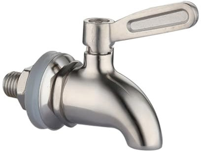WATIIFUFU Robinet Acier Inoxydable pour Fût De Vin Distributeur Pratique pour Maison Bar Et Restaurant Installation Facile Et Entretien Simplifié
