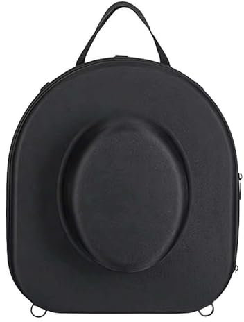 Organizzatore Per Cappelli Da Viaggio - Espositore Per Cappelli Da Cowboy, Porta Cappelli Western | Portaoggetti Da Viaggio Per Cappelli, Organizer Per Cappelli Neri Di Grande Capacità Per Contenere P
