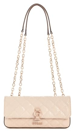 GUESS Bessey Convertible Xbody Flap Bag Sand