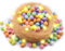 TZQFROCE 200 Stück Schaum Ostereier 1.4x1.8cm Miniatur Ostereier Pastell Ostern Deko Eier Mini Ostereier Schaum Schaumstoffeier zum Basteln Oster Tischdeko