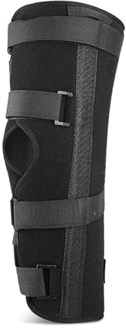 Knee Immobilizer Brace Breathable Knee Brace & Stabilizer Full Leg Brace For Recovery Knee Injury