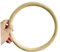 Pesoncarl Flügelschubston Ring, 7 Zoll Innendurchmesser..Hölzerner Ringflügel Chun Dummy Sticky Hand Kung Fu Hand Krafttraining Ausrüstung