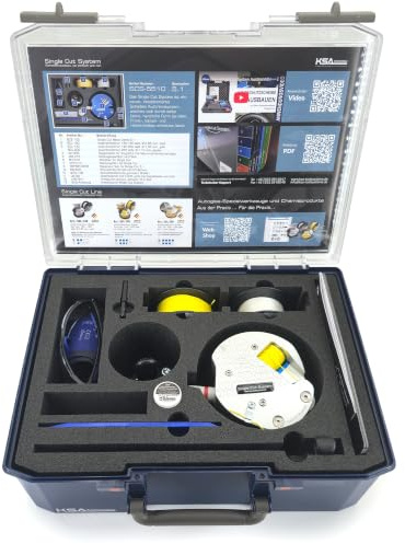 KSA Toolsystems SCS-5510S Single Cut System 5.0 Special Edition 2026 - Autoglas-Scheibenaustrennsystem im Koffer für geklebte Windschutz-, Heck- und Seitenscheiben, Ausglaswerkzeug-Komplettset