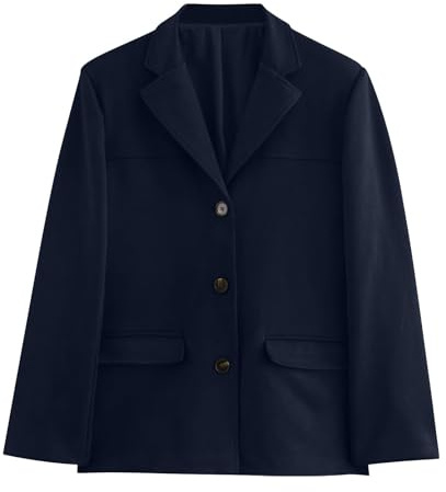 Swikon Mockajackor för kvinnor Y2K ytterkläder brun läderjacka läder överdimensionerade kavajer Y2K långärmad mode 2026 casual button down jacka överdimensionerade lätta blazers