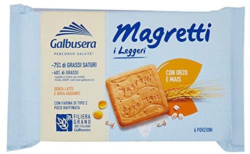 Galbusera - Biscotti Frollini, Con Farine Di Orzo E Mais, A Ridotto Contenuto Di Grassi - 10 pezzi da 350 g [3500 g]