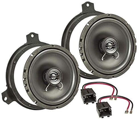 tomzz Audio 4055-001 TA16.5-Pro Lautsprecher Einbau-Set kompatibel mit Toyota Aygo RAV4 Yaris GT86 165mm Koaxial System