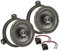tomzz Audio 4055-001 TA16.5-Pro Lautsprecher Einbau-Set kompatibel mit Toyota Aygo RAV4 Yaris GT86 165mm Koaxial System