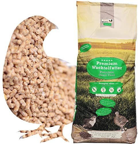 WachtelGold® Wachtel Winterkorn 25 kg – Premium Winterfutter für Wachteln – mit Anti-Milben-Kräuterkomplex & Zimt, Anis, Oregano-Öl – hohe Energie, Starke Eier, Immunsystem-Boost – Made in Germany