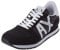 Armani Exchange Rio Side Logo, Zapatillas para Hombre, Multicolor (Black+White), 42 EU