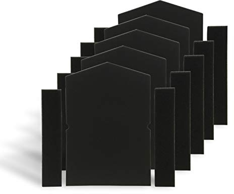 Comedes Ersatz Schaumfilter-Set kompatibel mit Miele Trockner | einsetzbar statt Miele Filter 6057930 und 9688381 (5er Set)