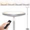 Anten LED Deckenfluter Stehlampe 30W, Stufenlos Dimmbar Stehleuchte mit 4 Farbtemperaturen, Industrielle Standlampe mit Touch & Remote Control, Standleuchte für Wohnzimmer, Schlafzimmer, Grau