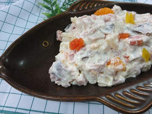 GreetFish Matjes-Cocktail, Matjesfilets in Stücken, exotische Früchte, 1000g