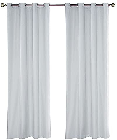 ANCLLO 1 pannello bianco esterno tende per patio impermeabile extra largo 137 x 213 cm tende oscuranti per esterni per portico, pergolato pergolato piscina
