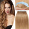 SEGO Tape Extensions Echthaar 20 Tressen/30 g Klebeband Haarverlängerung Haarteile 100% Remy Human Haar Kleber Honigblond#27 16(40cm)-30g