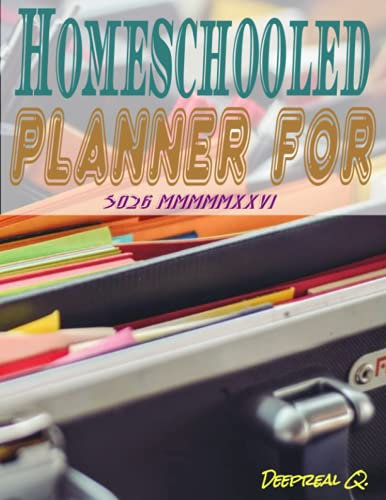 Homeschooled Planner For 5026 MMMMMXXVI: 2 kids 2021-2022 made of 8.5 X 11 area, 100 prime white pages, resplendent Matte cover.