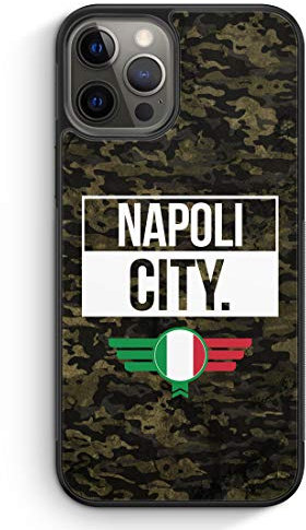 Napoli City Camouflage Italien - Silikon Hülle für iPhone 13 Pro - Motiv Design Italienisch Italy Italia Neapel - Cover Handyhülle Schutzhülle Case Schale