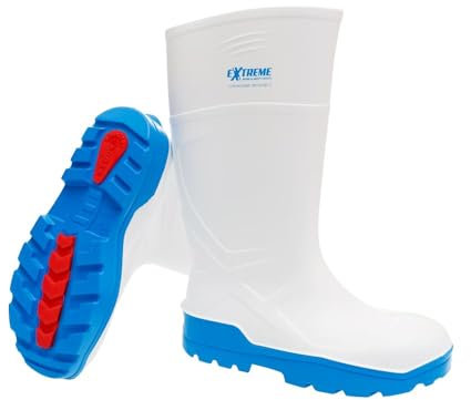 TECNA FOOD Stivali antinfortunistici S4 Extreme Bianchi con puntale antinfortunistico