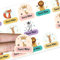 Name Tag Stickers Name Labels Stickers Pack of 15 Stick on Washable No Iron on Clothing Labels Stick on Clothes Label Packwith®