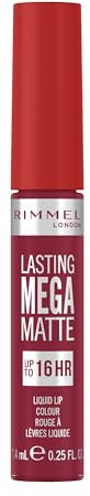 Rimmel Lasting Mega Matte. Labial fijo. 930 - Ruby Passion. 7,4ml
