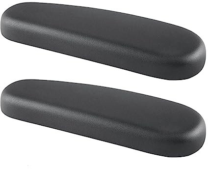 harayaa Gaming Chair Replacement Armrest Arm Pads Left and Right Pads Mesh Computer Chair Parts PU, Style C