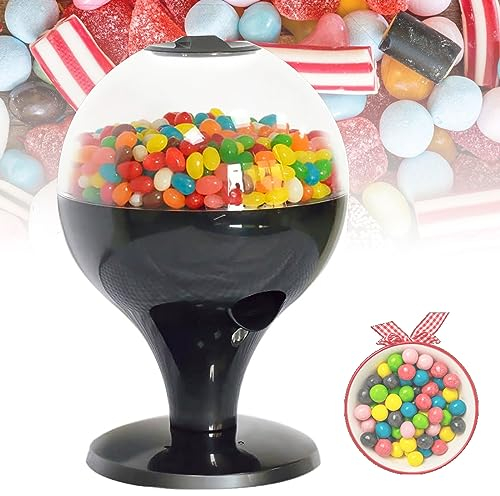 NVYAZJ Distributore Automatico di Caramelle, Macchina per Bubble Gumball Vintage con capacità di 1000 ml Induzione Automatica Desktop Touch-Free per Piccoli Dolcetti, Noci, Bomboniere e Forniture