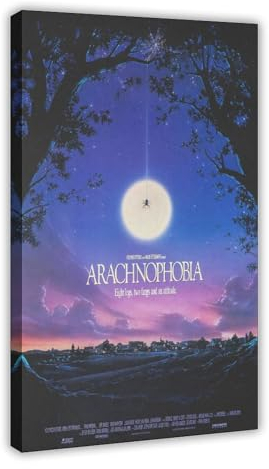 Arachnophobia – Retro Horror, Film-TV-Show, klassisches Poster, Leinwand, Poster, Schlafzimmer, Dekoration, Sport, Landschaft, Büro, Raumdekoration, Geschenk, Rahmen-Stil, 60 x 90 cm