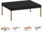 SIMPHAUS Abdeckung Gartentisch 160x100x15cm,Schutzplane Gartentisch Schutzhülle,Abdeckung Gartenmöbel,Tischabdeckung Outdoor Wetterfest,Wasserdicht Winddicht,UV-Beständiges 420D Oxford Gewebe