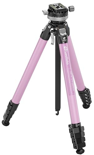 Leofoto Carbon-Dreibeinstativ LY-265CF Mr. Y pink