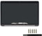 FTDLCD® Schermo LCD a LED da 13,3 pollici, per Apple MacBook Pro Retina 13 A1706 EMC 3163 3071 A1708 EMC 2978 3164 2016 2017 (grigio siderale)