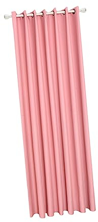 ORFOFE 1pezzo Tende Oscuranti Termiche Occhielli Finitura Rosa Per Camera e Isolamento e Privacy