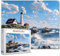 Tucocoo Seascape Leuchtturm-Puzzle, 1000 Teile, Puzzles für Erwachsene, amerikanische Landschaftskunst-Puzzles für anspruchsvolle Familienaktivitäten, buntes DIY-Bastelpuzzle für Heimdekoration
