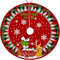 Falda Arbol Navidad, 120cm Alfombra arbol de Navidad, Redondo Manta para Árbol de Navidad, Faldon Arbol Navidad para Decoracion Arbol Navidad(04)