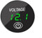12V 24V LED Panel Digital Volt Meter Display Voltmeter für Motorrad Auto (grün)
