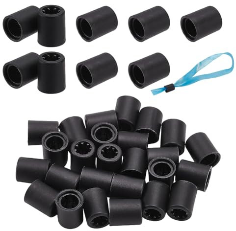 NBEADS 50 Stk. Schiebe-Verschluss, Einweg-Schiebeverschluß Einweg-Zug-Armbandschnallen Plastik Stachelschnallen Für Festivals Musikshows Sportveranstaltungen Schecks, Schwarz