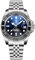 Pagani Design 1651 Herrenuhr Automatik NH35 Mechanische Uhr Edelstahl Saphirglas Drehbare Lünette 100m Wasserdicht Leuchtende Herren Business Automatikuhr(Dunkelblau-5)