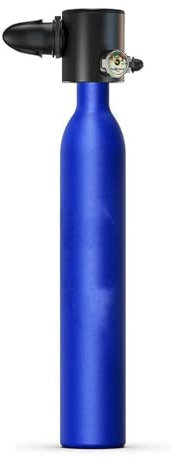 NADCFN Diving Masks Mini Bouteille d'oxygène pour plongée sous-Marine, 0,5 L, 5 à 10 Minutes, respirateur pour Respiration sous-Marine Masque(Blue)